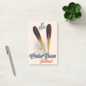 Caïro Scotland Ski poster Post-it® Notes (Kantoor)