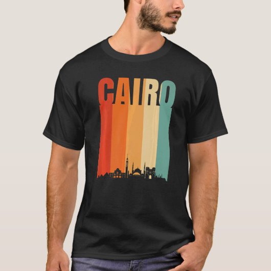 Cairo Skyline T-shirt (Voorkant)