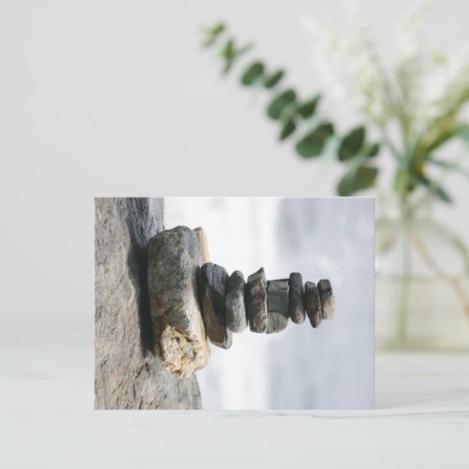 Caïro Stone van de Maine Coast Briefkaart (Staand voorkant)