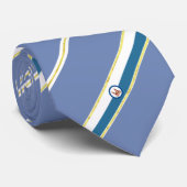 Caïro strepen vlag stropdas (Opgerold)