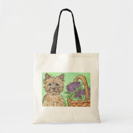 Caïro taart bloemen kerstmis tote bag