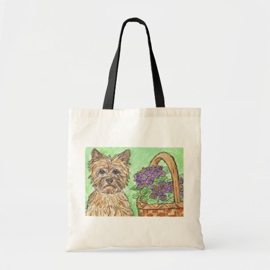 Caïro taart bloemen kerstmis tote bag (Voorkant)