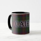 Caïro Tartan met de achternaam Mok (Voorkant links)