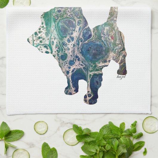 Caïro Terrier, Caïro Terrier Theedoek (Gevouwen)