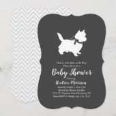 Caïro Terrier Dog Baby shower Geslacht Neutraal Kaart (Voorkant / Achterkant)