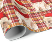 Caïro Terrier Dog Funny Holiday met kerstmis Cadeaupapier (Rol Hoek)