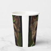 Caïro Terrier dog in St. Patrick's Day Dress Papieren Bekers (Links)