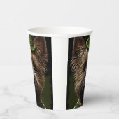 Caïro Terrier dog in St. Patrick's Day Dress Papieren Bekers (Rechts)