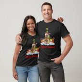 Caïro Terrier Dog Xmas Tree Lighting Cairn Terrier T-shirt (Unisex)