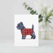 Caïro Terrier Holiday Feestdagenkaart (Staand voorkant)