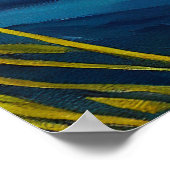 Caïro Terrier op een peddel: een Schilderachtig av Poster (Hoek)