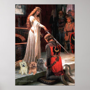 Caïro Terriers (Drie) - de colade Poster