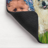 Caïro Terriers (drie) - Sterrennacht Muismat (Hoek)