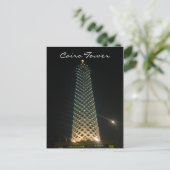 caïro-torenverlichting briefkaart (Staand voorkant)