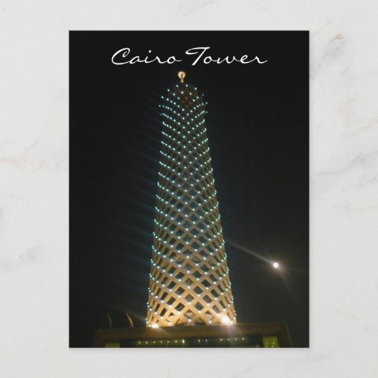 caïro-torenverlichting briefkaart (Voorkant)