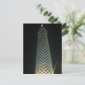 cairo tower hoog briefkaart (Staand voorkant)