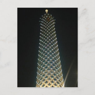 cairo tower hoog briefkaart