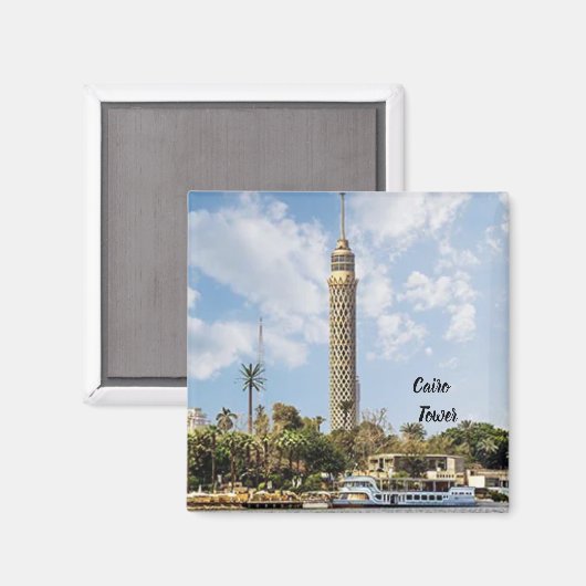 Cairo Tower magnet (Voorkant / Achterkant)