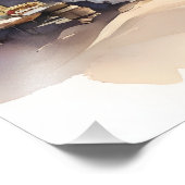 Caïro waterverf kunst foto afdruk (Hoek)