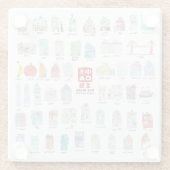 CAIS 2e Grade Glass Onderzetter - Klasse van 2030 Glazen Onderzetter (Achterkant)