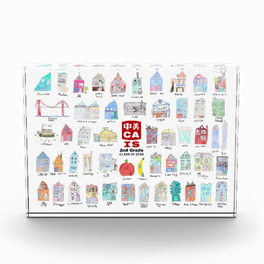 CAIS 2e Grade Photo Block - Klasse van 2030 Fotoblokken (Voorkant)