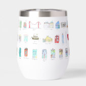 CAIS 2e Grade Wijn Tumbler - Klasse van 2030 (Achterkant)