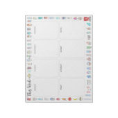 CAIS 2e klas Weekplanner - Klasse van 2030 Notitieblok (Linkerzijde)