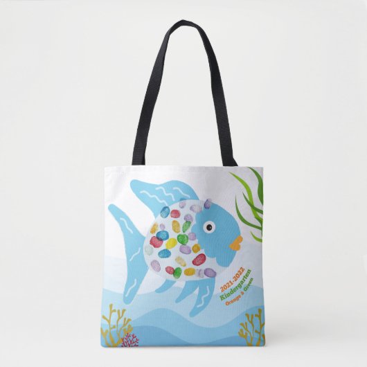 CAIS K Oranje/groen Tas (Voorkant)