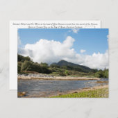 Caisteel Abhail en CirMhor uit Sannox Bay Briefkaart (Voorkant / Achterkant)