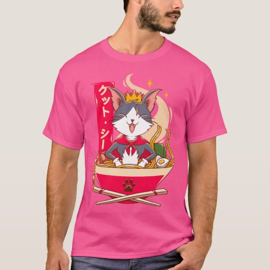 Cait Sith Ramen T-shirt (Voorkant)