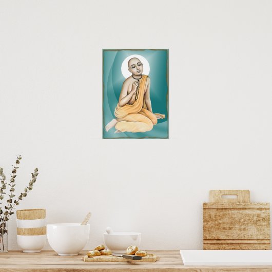 Caitanya Mahaprabhu Poster (Keuken)
