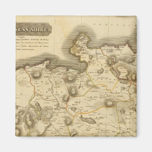 Caithness Shire Magneet (Voorkant)
