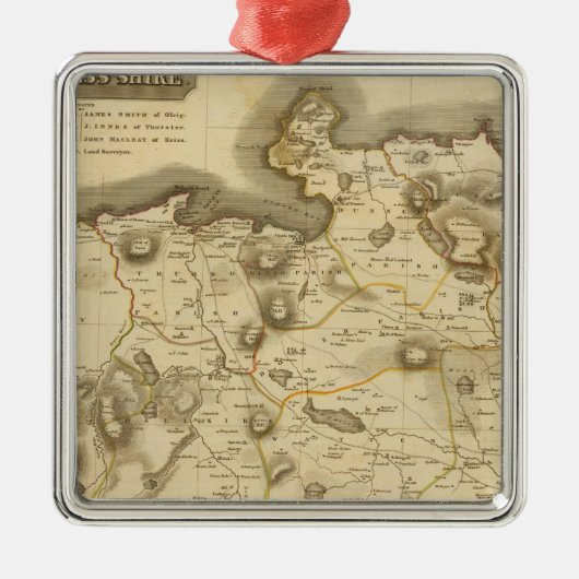 Caithness Shire Metalen Ornament (Voorkant)