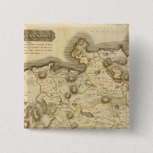 Caithness Shire Vierkante Button 5,1 Cm