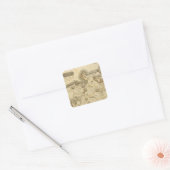 Caithness Shire Vierkante Sticker (Envelop)