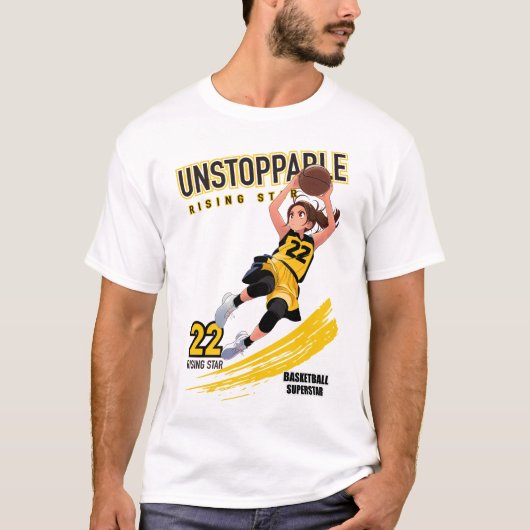 Caitlin Clark 22 72610 T-shirt (Voorkant)