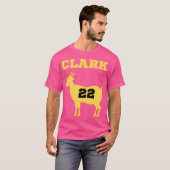 Caitlin Clark 22 Goat T-shirt (Voorkant volledig)
