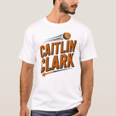 Caitlin Clark Basketball Fan T-shirt (Voorkant)