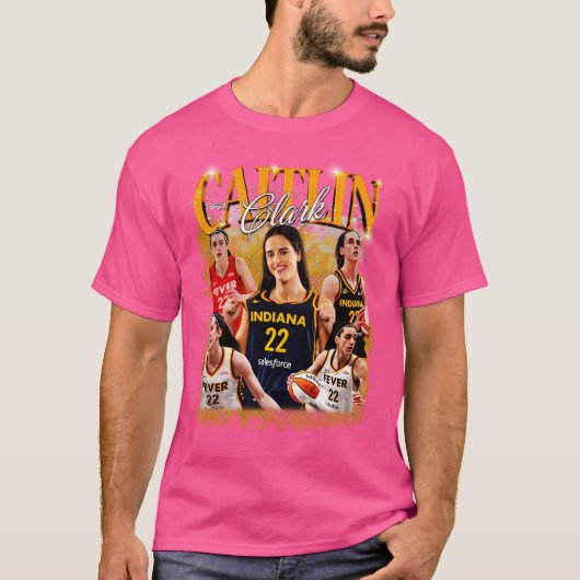 Caitlin Clark - Indiana Fever T-shirt (Voorkant)