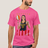Caitlin Clark - No1 Pick T-shirt (Voorkant)