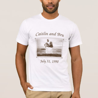 Caitlin en Bru 1990 (Mannen) T-shirt