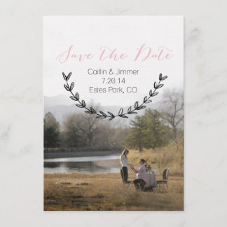 Caitlin & Jimmer Persoonlijk sparen Datum 01 Save The Date