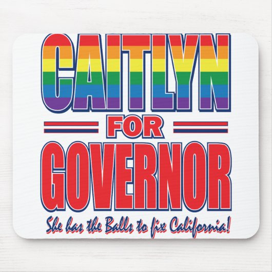 Caitlyn-for-GOV-Gay-Pride-Balls- Muismat (Voorkant)