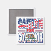 Caitlyn-for-GOV Magneet (Voorkant / Achterkant)