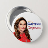 Caitlyn Jenner 2021 Ronde Button 7,6 Cm (Voorkant /achterkant)