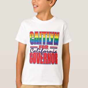Caitlyn Jenner voor Californische gouverneur T-shirt