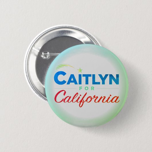 Caitlyn Jenner voor gouverneur Button (Voorkant /achterkant)