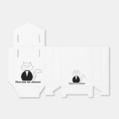 Caixa Cat, License to Meow Bedankdoosjes (Uitgevouwen)