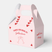 Caixa de lembrancinhas bedankdoosjes (Achterkant)