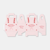 Caixa de lembrancinhas bedankdoosjes (Uitgevouwen)